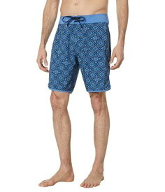 ボルコム Volcom Men's Mod Solarizor Scallop 19 Board Shorts Blue Size 38 メンズ