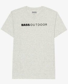 バス Bass Outdoor Men's Lined T-Shirt Gray Size Small メンズ
