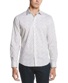 ディーケーエヌワイ DKNY Men's Dress Shirt Gargoyle Button Down Pixel Gray Size XX-Large メンズ