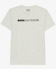 バス Bass Outdoor Men's Lined T-Shirt Oatmeal Size M メンズ