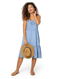 レオタ Leota Women's Esmeralda Dress in Chambray Blue Large Lord & Taylor Blue Size L レディース