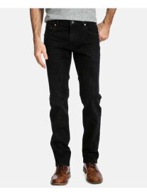 ラングラー WRANGLER Mens Black Straight Leg Jeans 40 Waist メンズ