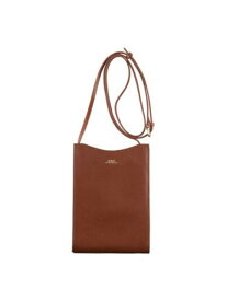 A.P.C. Women's Brown Solid Suede Adjustable Strap レディース