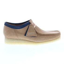 クラークス Clarks Wallabee 26162515 Mens Beige Nubuck Oxfords & Lace Ups Casual Shoes メンズ