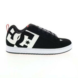 ディーシー New ListingDC Court Graffik SQ ADYS100442-BW5 Mens Black Skate Inspired Sneakers Shoes 12 メンズ