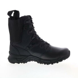 Original Swat Alpha Defender 8 Polishable Toe Mens Black Tactical Boots メンズ