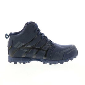 イノヴェイト Inov-8 Roclite 286 GTX 000904-NY Mens Blue Canvas Lace Up Hiking Boots レディース