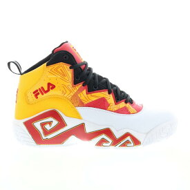 フィラ Fila MB 1BM01746-123 Mens White Leather Athletic Basketball Shoes メンズ