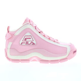 フィラ Fila Grant Hill 2 5BM01755-667 Womens Pink Leather Athletic Basketball Shoes レディース