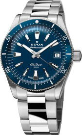 Edox Unisex 80131-3BUM-BUIN SkyDiver 38mm Automatic Watch