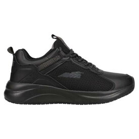 アヴィア Avia AviCanyon Sr Slip Resistant Work Mens Black Work Safety Shoes AA50169M-BB メンズ