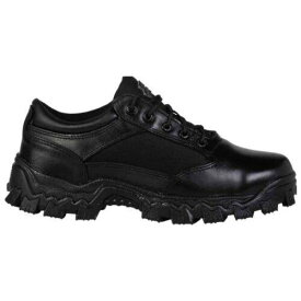 Rocky Alpha Force Lace Up Mens Black Work Safety Shoes 2168 メンズ