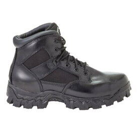 Rocky Alpha Force 6 Inch Waterproof Soft Toe Work Mens Black Work Safety Shoes メンズ