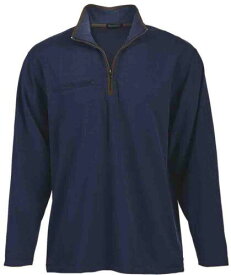 River's End Brushed Quarter Zip Pullover Mens Blue Casual Outerwear 4060-NY メンズ