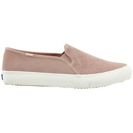 ケッズ Keds Double Decker Perforated Slip On Womens Pink Sneakers Casual Shoes WH61753 レディース