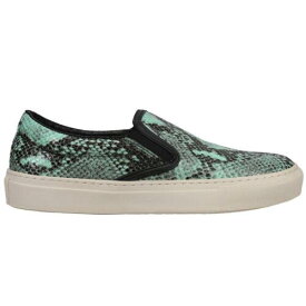 ブロンクス BRONX King Kat Snake Slip On Womens Blue Sneakers Casual Shoes 65063-335 レディース