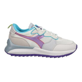 ディアドラ Diadora Jolly Mesh Lace Up Womens Off White White Sneakers Casual Shoes 178302 レディース