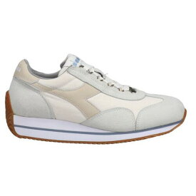 ディアドラ Diadora Equipe H Canvas Sw Evo Lace Up Womens White Sneakers Casual Shoes 17762 レディース