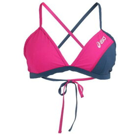アシックス ASICS Kanani Reversible Bikini Top Womens Pink Athletic Casual BV2152-1995 レディース