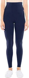 American Apparel Womens Cotton Spandex Jersey High-Waist Leggings (Small) レディース