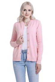 SMILING PINKER Womens Cardigan Sweater Button Down Thick and Soft Mother レディース