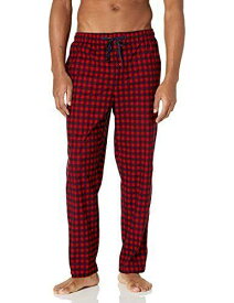 ノーティカ Nautica Mens Plaid Lightweight Sleep Pant Red メンズ