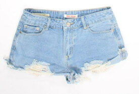 Hot Kiss Womens Blue Shorts Size 4 (SW-7112250) レディース