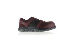 リーボック Reebok Womens Print Work Ultk Burgundy/Black Safety Shoes Size 6 (2021957) レディース