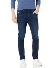 ゲス Guess Mens Eco Patch Pocket Slim Tapered Fit Jeans Blue Size 38 メンズ