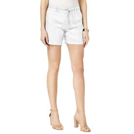 Inc INC NEW Women's Regular-fit Linen Attach-belt Shorts TEDO レディース