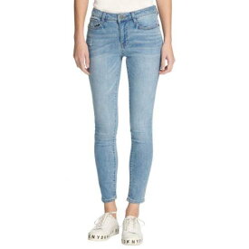 ディーケーエヌワイ DKNY NEW Women's Blue Everywhere Denim Distressed Slim Skinny Jeans 25/0 TEDO レディース