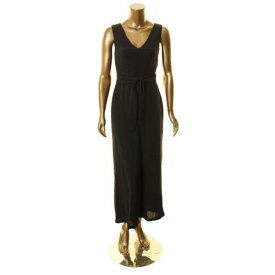 Lush ラッシュ LUSH NEW Women's Solid Cut Out Tie Back V-neck Jumpsuit TEDO レディース