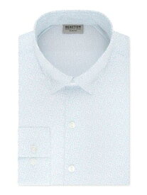 ケネスコール Kenneth Cole Reaction Men's Slim Fit Printed Button Down Shirt Blue Size XL メンズ
