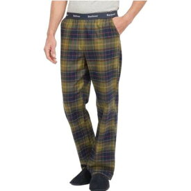 バブアー Barbour Men's Glenn Tartan Plaid Pajama Pants Green Size XL メンズ