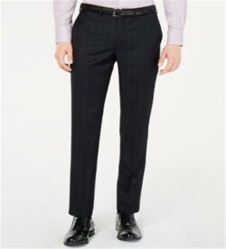 ディーケーエヌワイ DKNY Men's Modern Fit Pinstripe Pants Blue Size 33X32 メンズ