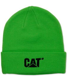 キャタピラー Caterpillar Men's Trademark Cuff Beanie Hat Green Size Regular メンズ