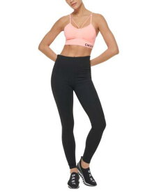 ディーケーエヌワイ DKNY Women's Sport Strappy Low Impact Sports Bra Pink Size Small レディース