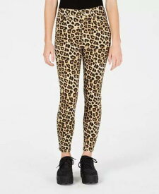 Celebrity Pink Juniors' Cheetah-Print Skinny Ankle Jeans Assorted Size 13 レディース