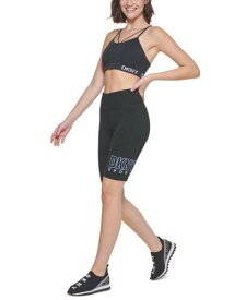 ディーケーエヌワイ DKNY Women's High Waist Bike Shorts Black Size M レディース