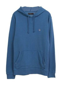 ジャンクフード JUNK FOOD Mens Kean Navy Classic Fit Draw String Hoodie M メンズ