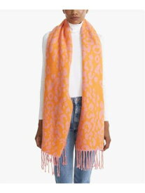 メデン STEVE MADDEN Womens Pink Fringed Blanket Scarf レディース