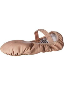 カぺジオ CAPEZIO Womens Beige Hammered Pleats Lily Round Toe Slip On Leather Ballet 7 N レディース