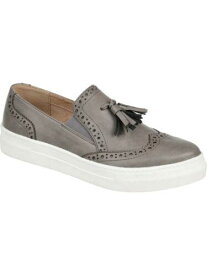 ジュルネ コレクション JOURNEE COLLECTION Womens Gray Alisha Wingtip Platform Loafers Shoes 11 M レディース