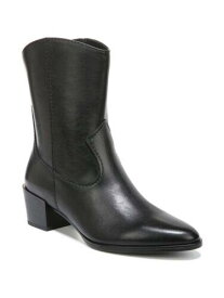ナチュラライザー NATURALIZER Womens Black Gaby Almond Toe Block Heel Leather Western Boot 5.5 M レディース