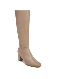 ナチュラライザー NATURALIZER Womens Taupe Beige Strap Waylon Square Toe Block Heel Boots 10 M レディース