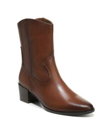 ナチュラライザー NATURALIZER Womens Brown Gaby Almond Toe Block Heel Leather Western Boot 6.5 M レディース