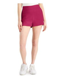 INC Womens Pink Zippered Pocketed Straight leg Shorts 0 レディース