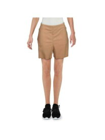 INC Womens Brown Zippered Pocketed Straight leg Shorts 12 レディース