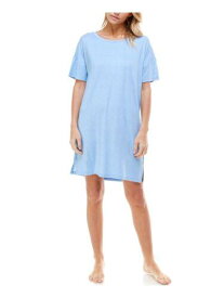 ROUDELAIN Intimates Light Blue Pull-Over Style Striped Nightgown M レディース