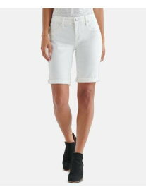 ラッキー LUCKY BRAND Womens White Bermuda Shorts 628 レディース